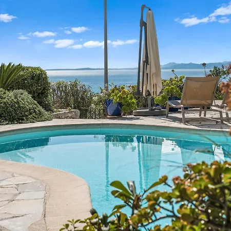 Exclusive!villa Eolienne:vue Mer,piscine Νίκαια