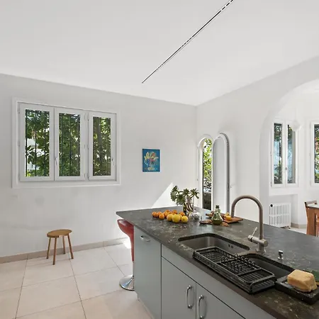 Exclusive!villa Eolienne:vue Mer,piscine Βίλα Νίκαια
